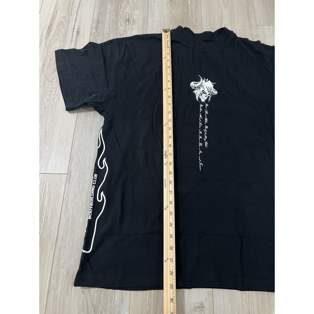 Darc Sport Echoes Of Valhalla Shirt Mens M Black Oversized Viking Graphic - Picture 3 of 6